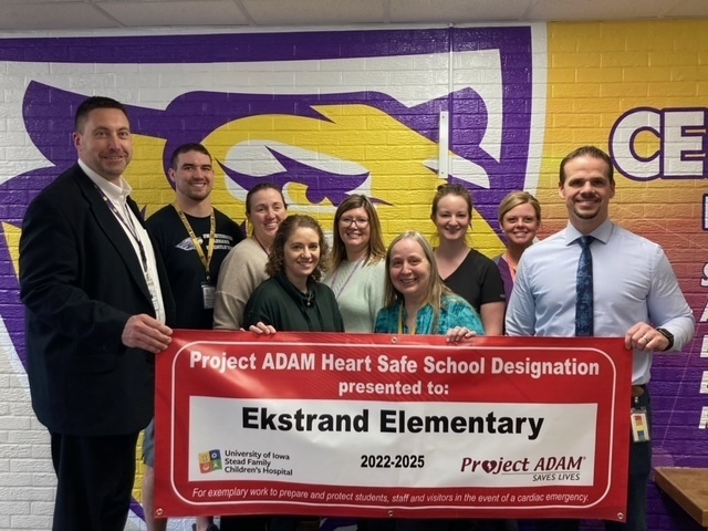 CDCSD is first in Iowa to receive Heart Safe School designation for all ...