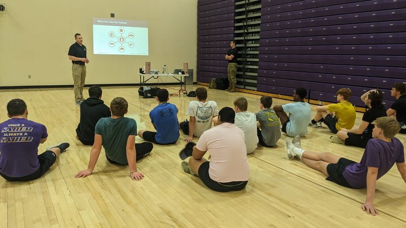 CDHS PE Students Learn How To Stop The Bleed | Central DeWitt School ...