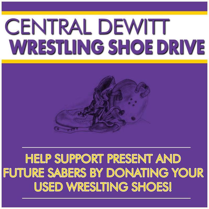 Donate your used wrestling shoes Central DeWitt School District